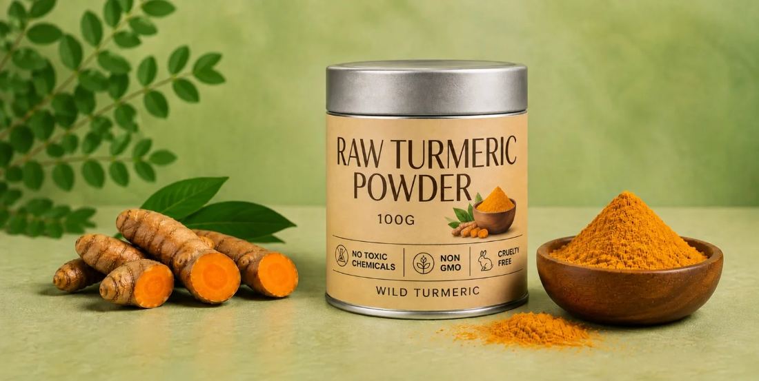 Raw Turmeric Powder